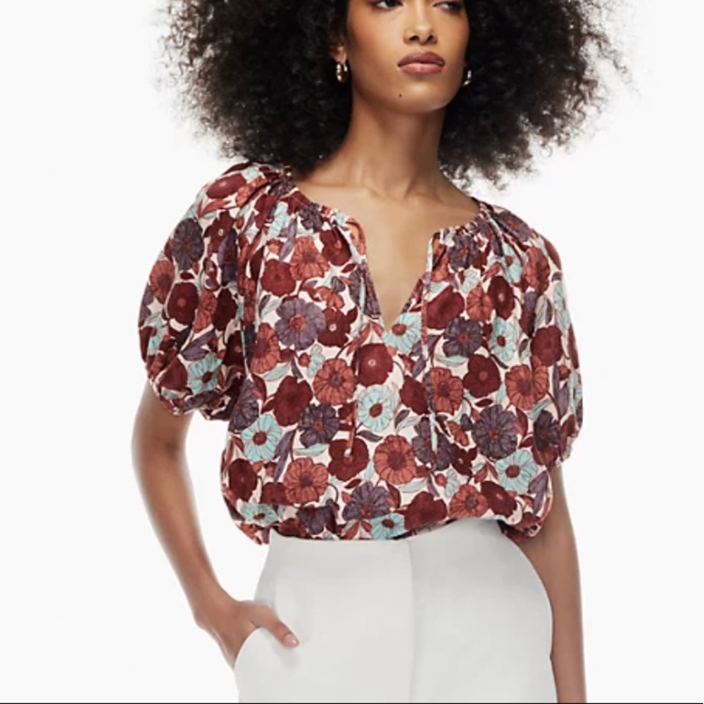 Aritzia Wilfred Dickinson Linen Blouse